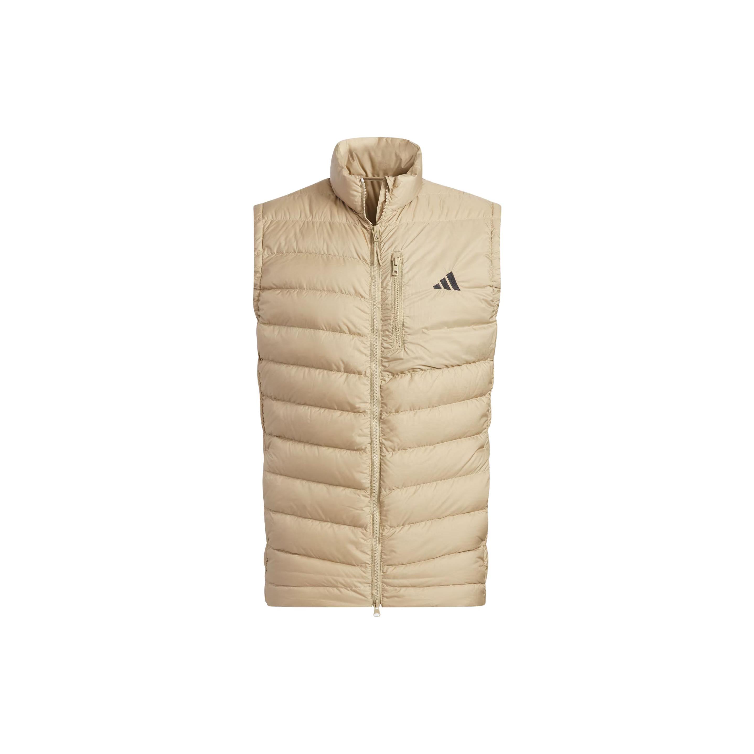 Мужские пуховые жилеты Adidas Конопля Стойка умеренная Другое HZ6097 L