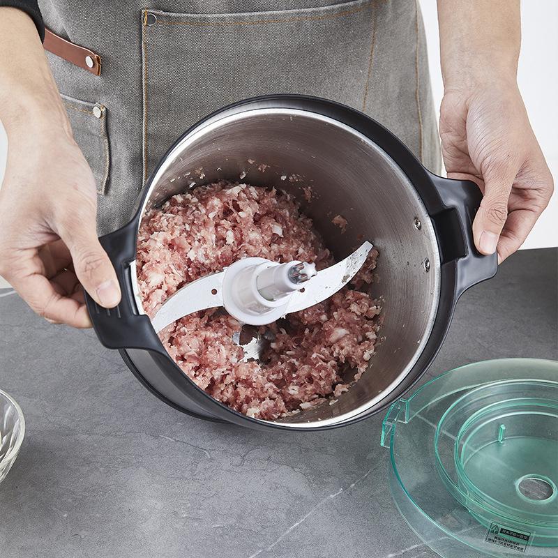 Multifunctional Stainless Steel Meat Grinder & Vegetable Masher for Baby Food