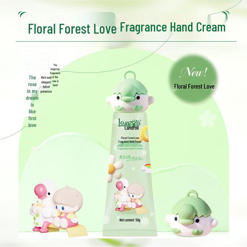 Lanzoye Floral Forest Scent Hand Cream (Bobo Goose) Duo Pack