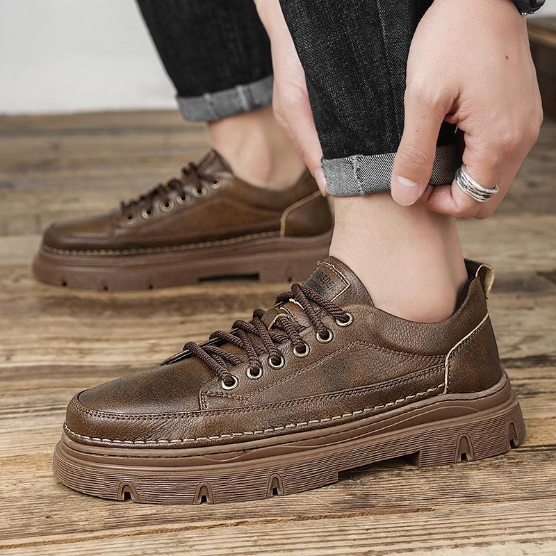 Fashion Leather Shoes Casual Business Shoes for Men Dress Tenis De Hombre Moccasins Mokasin Tenis Caballero Designer