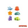 Cross-Border Baby Bath Toys Set: Turtle, Shark, and Animal Squeeze Toys with Water-Squirting and Floating Features.
