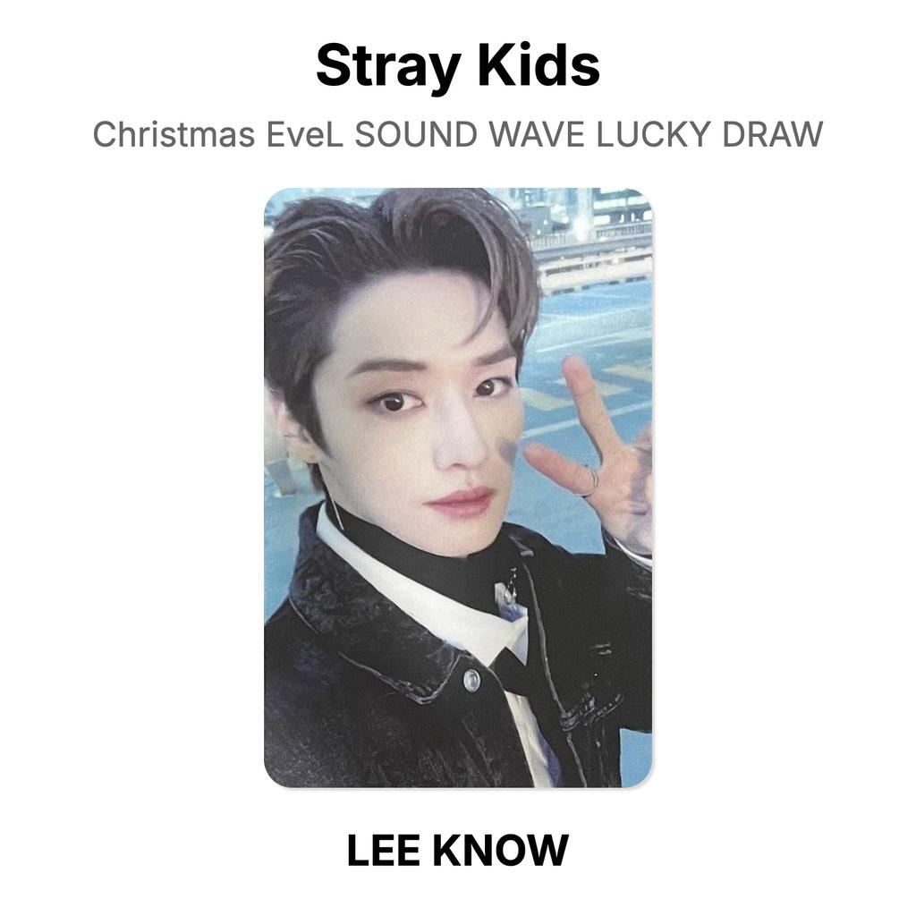 Stray Kids Christmas EveL SOUND WAVE LUCKY DRAW Official Photocard