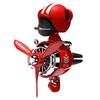 Punk Airplane Car Air Vent Perfume Creative Teddy Bear Aromatherapy Ornament Car Decor Fragrance