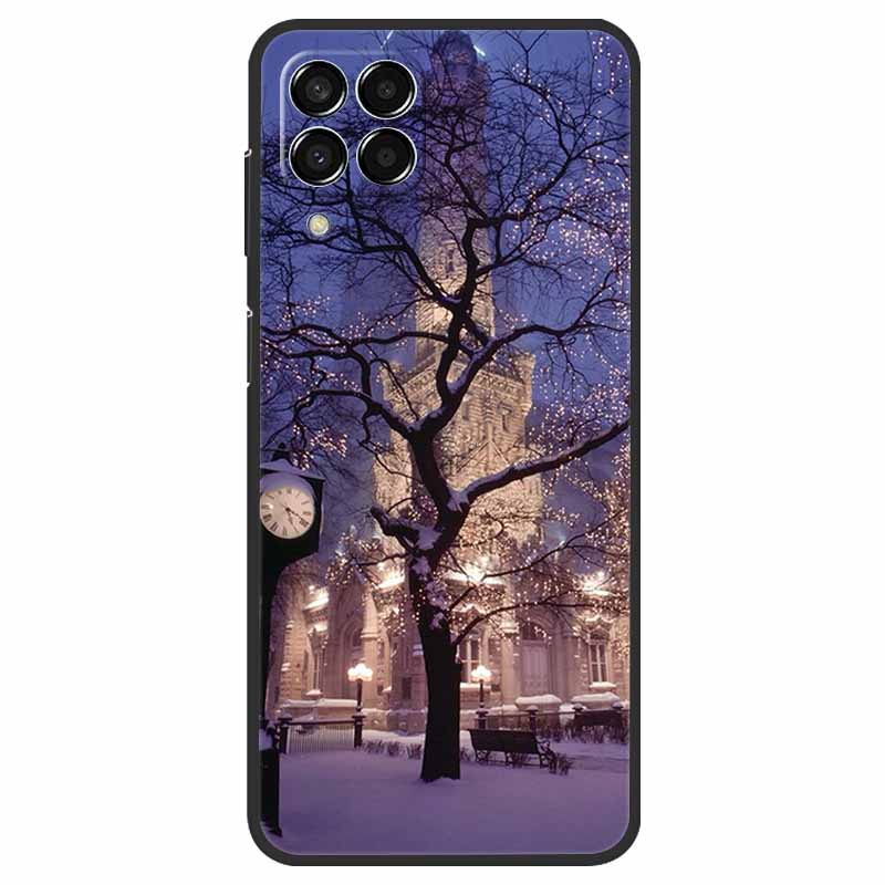 For Samsung Galaxy M33 / M53 Case Marble Soft Silicone Back Case for Samsung M53 2022 Fundas Case M 33 53 5G Phone Cover Coque
