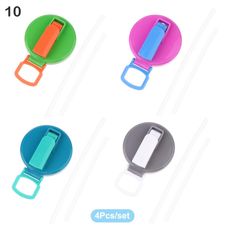 Soda Can Cover With Straw Creative Sealed Plastic Straw Beverage Can Cover Cup Suitable For Canned Beverage Reusable Tank Cover