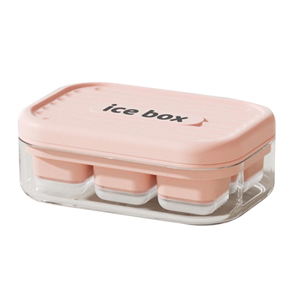 Stackable Ice Tray With Lid For Refrigerator Ice Storage Premium Food-Grade Safety Ice Tray For Perfect Party Beverage Solution