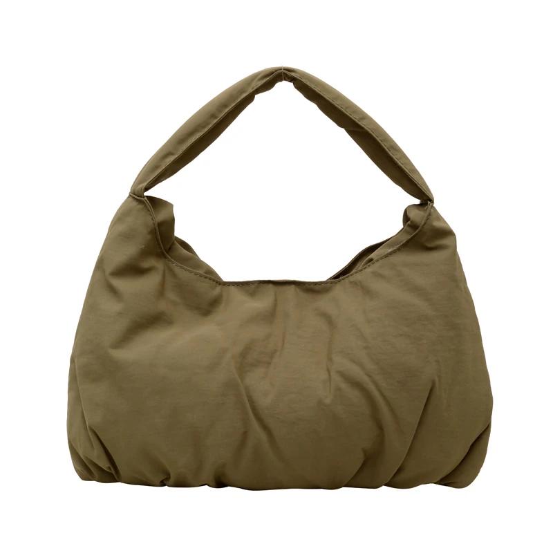 Casual Solid Color Nyl Simplicity Women's Top-Handle Bags 2026 Large Capacity Sewing Thread Versatile Shoulder Bags