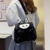 Plush Backpack Capybara Shoulder Bag With Adjustable Straps Shoulder
