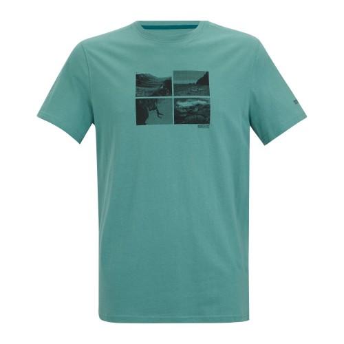 Regatta Mens Breezed Photo Collage T-Shirt