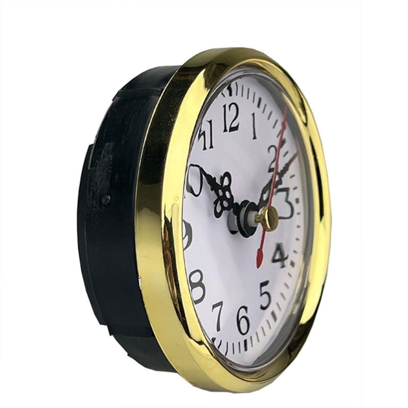 Diameter 80mm Circular Inlaid Watch Head, Crystal Handicraft, Clock Gallbladder Watch Cores