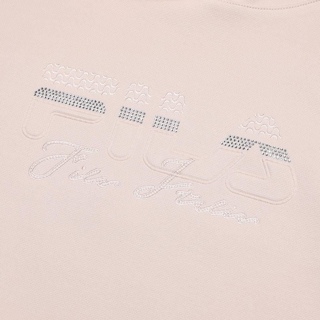 New FILA Sweatshirt Unisex Linglin Pink F11W341207F-LP