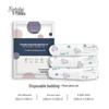Luxury Disposable Bed & Pillow Cover Travel Set - Non-Woven, Thick & Portable 4-Piece.