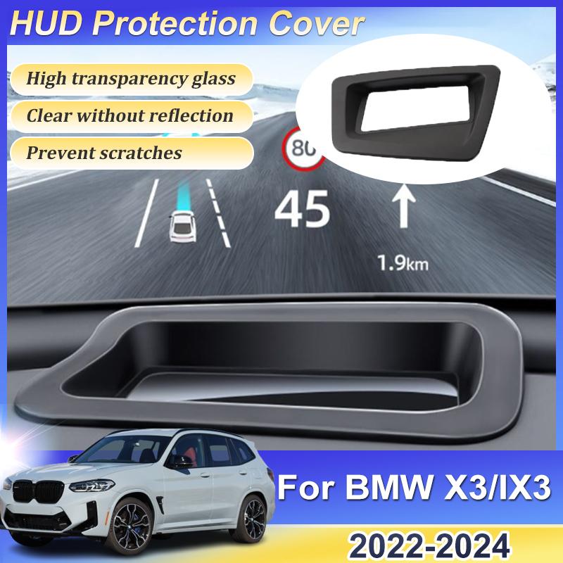 For BMW X3 IX3 G01 2024 HUD Head Up Display Protective Cover Reflective Projection Screen Interior Part Accessories