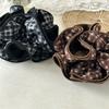 Vintage Plaid Scrunchies Large Hair Tie for Women Aesthetic Casual Weekend Look Fashion Hair Accessory
