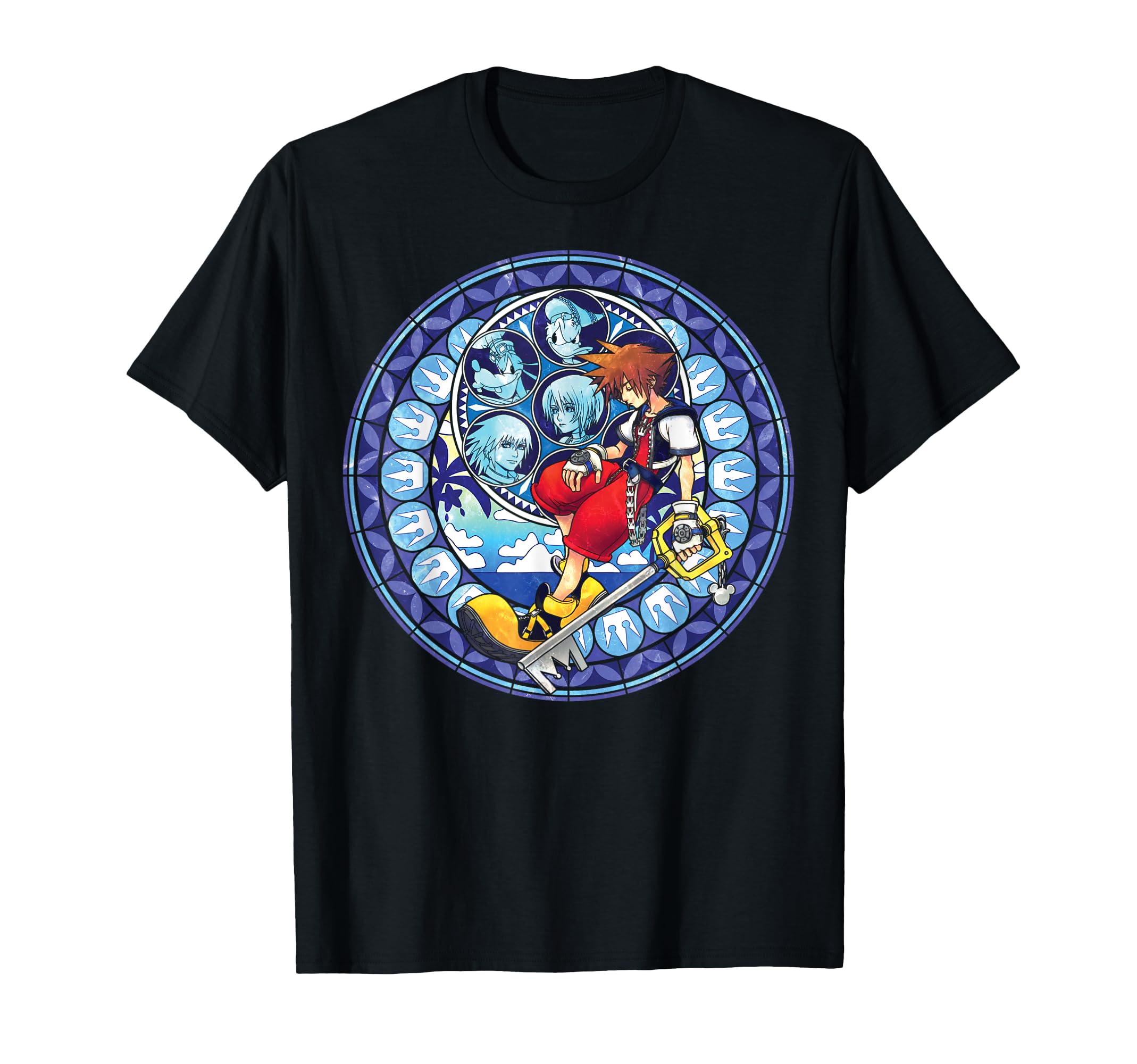 

Disney Kingdom Hearts Sora Stained Glass T-Shirt