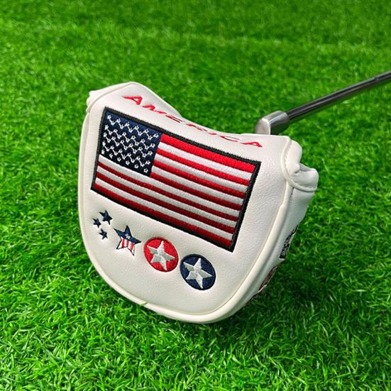 Coprimazza da golf Antigraffio Fodera morbida Coprimazza da golf con chiusura magnetica Attrezzatura protettiva