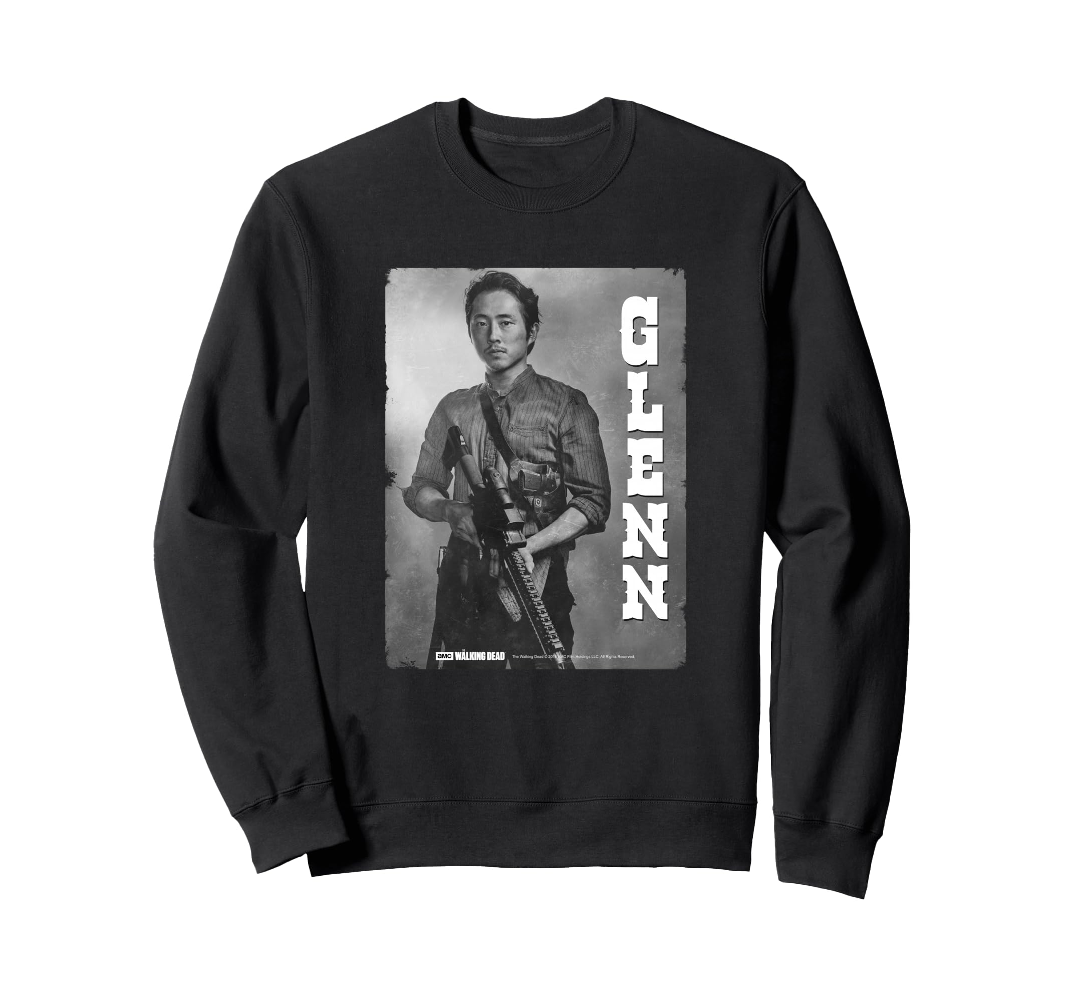 

The Walking Dead Glenn Silver Portrait Sweatshirt