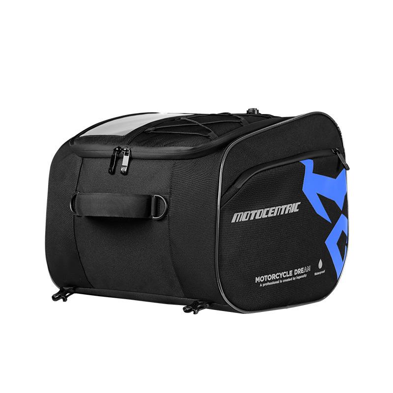 

MOTOCENTRIC Dual-use Waterproof Motorcycle Bag with Footpeg, Tank, and Rear Seat Mounting Options Approx. 35*31*26 cm