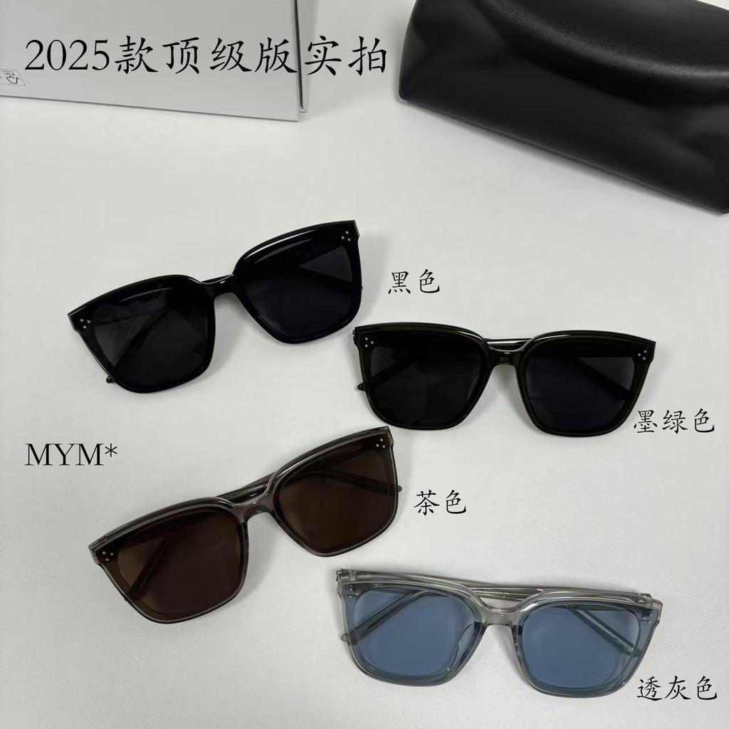New gm High-end women's sunglasses MYM Fashionable square frame men's eyeglasses High-end sunglasses with UV protection