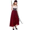 Charming Women's Pirate Queen Dress M-xl Great For Anime Cosplay And Themed Parties