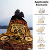 1pc Blanket U.S. Route 66(1) Print Design, Lightweight Blanket for Sofa, Bed- Soft &Warm, Gift for All Seasons like Christmas, Halloween