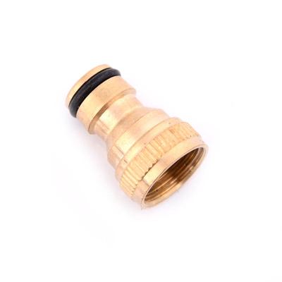 Adaptador de grifo de latón duradero de 1/2'', conector rápido para manguera