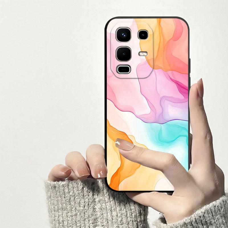 For Infinix Note 50 Pro 4G /X6855 X6858 Case Soft Silicone Phone Case For Infinix Note 50X 5G /X6857B Shockproof Protect Cover