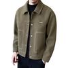 Men's Autumn Classic Casual Lapel Jacket - Versatile, Trendy, and Handsome Loose Fit Short Outerwear