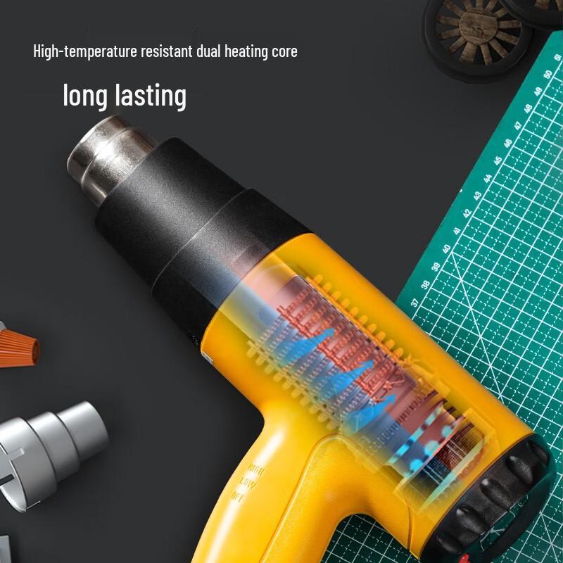Deli Digital Display Hot Air Gun CN Plug (adapter Included)