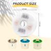 3/6/9 Pack Cat Water Fountain Filters Compatible with Catit Fountains, Petilog Carbon and Ion Exchange Resin Pet Fountain Filter Replacmence (6)