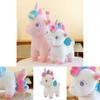 Unicorn Plush Toy Soft Stuffed Animal Pillow For Kids Girls Bedroom Decor Special Characters Included