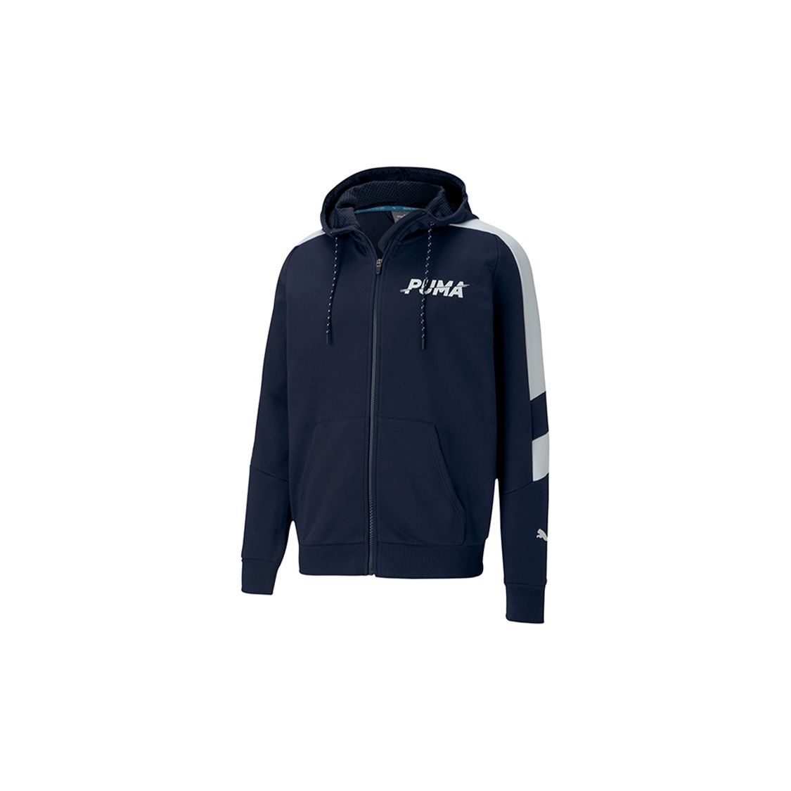 

Puma Modern Logo Print Full Zip Hooded Jacket Мужские куртки Синий 585186-06