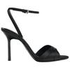 Zara Lightweight Open-Toe High Heel Sandals With Ankle Strap 9cm Women Sandals Black 12310510800