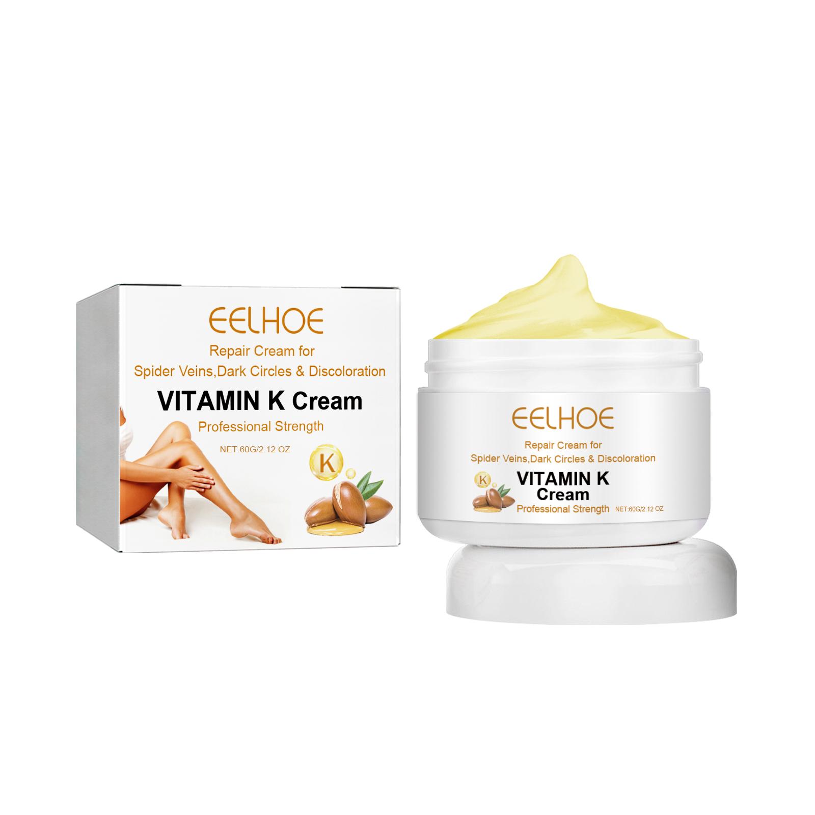 

Крем Eelhoe Miracle Cream с витамином К - для ног и лица, для всех типов кожи, глубокое питание и увлажнение