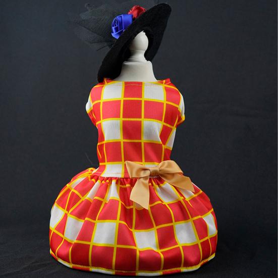 Psí šaty ve stylu halloween Tenké Přiléhavé Prodyšné Dobrá Tažnost Oblékání Pevný uzel v pase