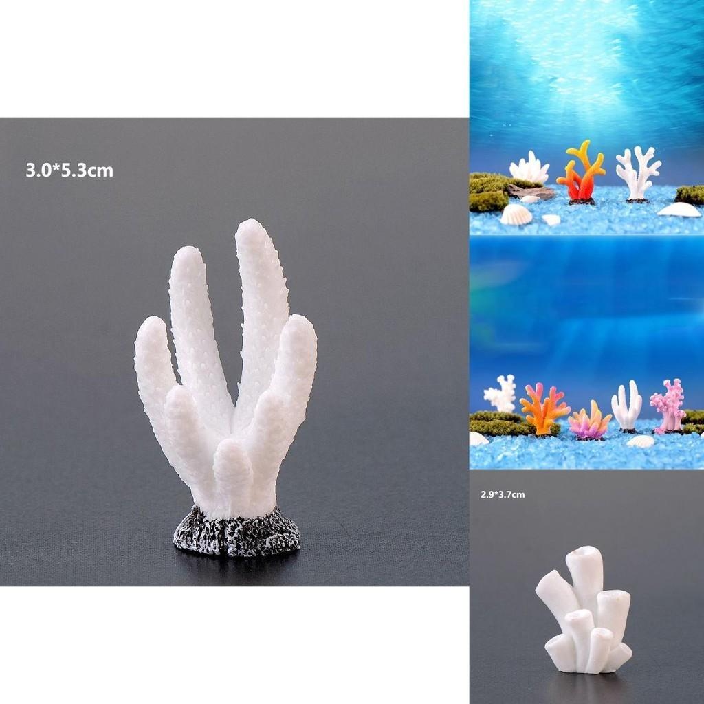 Realistic Resin Coral Aquarium Fish Tank Decoration Miniature Gift Diy Starfish