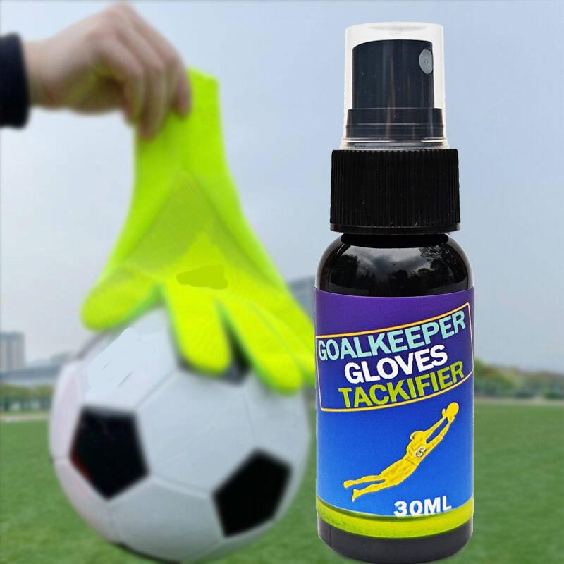 Goalkeeper Gloves Glue Sticky Football Soccer Goalkeeper Formula Bottle Tackifier Cleaning Agent Sticky Anti-Slip Mucilage Latex