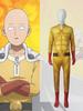 One-Punch Man Saitama-Stijl Kinder Halloween Kostuum Jumpsuit met Cape
