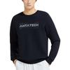 Anta Logo Print Crew Neck Pullover Sweatshirt Men Tops Basic-Black 152317727-4