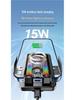 Universal Magnetic Wireless Car Charger & Phone Holder with Cooling and Fast Charging