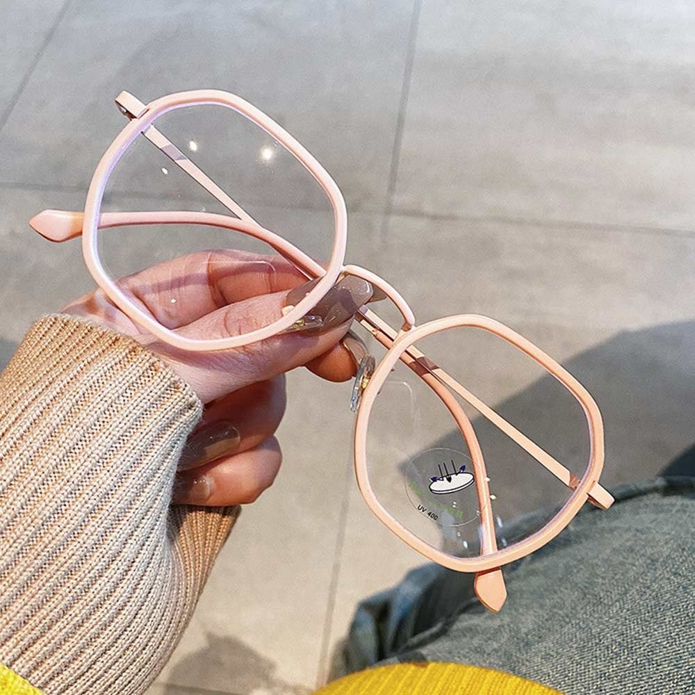 New Luxury Anti Blue Light Glasses   Women Diamond Studded Oversized Square Eyeglasses Computer Goggles Eyewear Glitter Frame