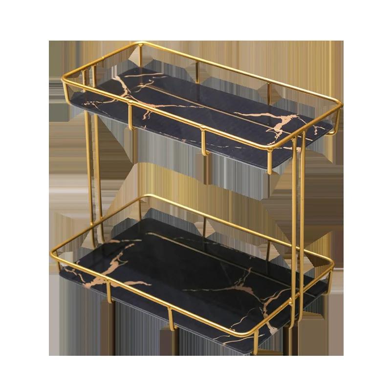 Desktop-Aufbewahrungsregal, kein Stanzen, Wandregal, Aufbewahrungsregal für Parfüm, Kosmetik, Toilettenartikel, Lippenstift, Badezimmerbedarf für Zuhause