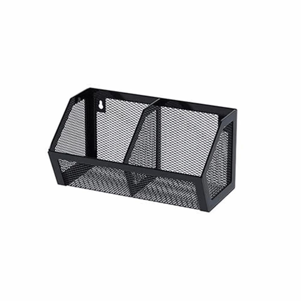 Wall Mounted Vegetable Fruit Storage Rack Large Capacity Garlic Ginger Hanging Basket  Bathroom
