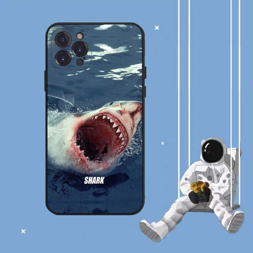 Shark Phone Case For iPhone 14 11 12 13 Mini Pro XS Max Cover 6 7 8 Plus X XR SE 2020 Funda Shell