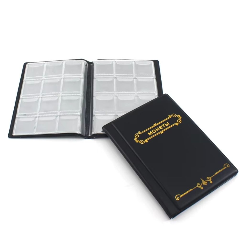 Large Capacity Coin Collection Album Loose-leaf Album Holder Durable Coin Album  Home Decoration