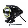 LED Headlight Angel Eye Handlebar Light for Modified Electric & U7 Motorcycles