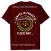 Lawyer In Progress Funny Law School Student T Shirts Graphic Cotton Streetwear Short Sleeve Summer Style Tshirt Mens Clothing
