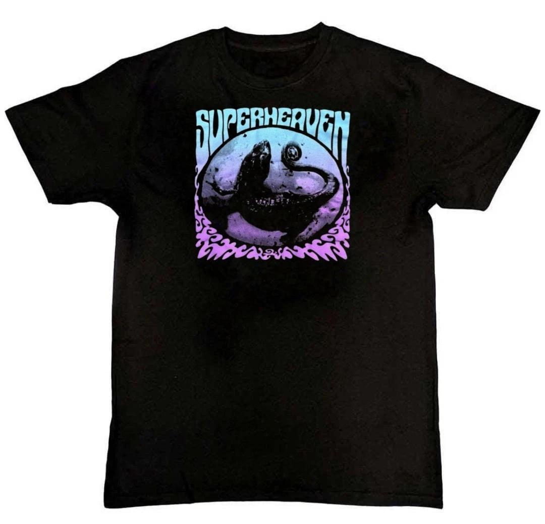 Superheaven Band Tour Graphic Print Mens Unisex 100% Cotton T-shirt Mens Tees Top S
