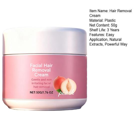 1/2 ks Krém na odstranění chloupků Jemný Účinný Obličej Tělo Podpaží Nohy Obohacený o Avokádo Krém na chloupky Hladká pokožka Odstraňovač chloupků