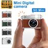 1080P Retro Pocket Camera 0.96 Inch Thumb Student Sports Camera Portable Video Camera Mini Necklace Camera Green